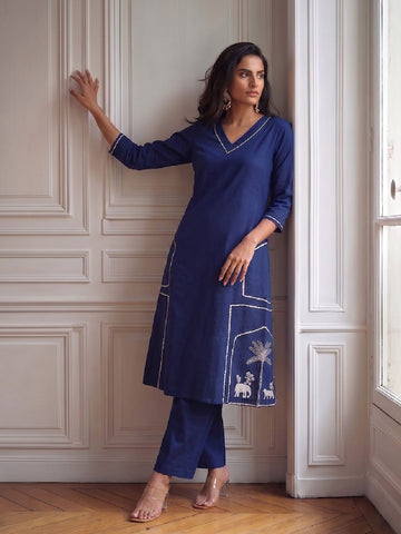 Neel Kantha Women's Kurta Set