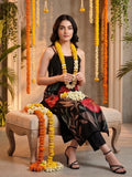 Bold Floral Printed Kurta with Trouser & Dupatta