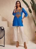 Kashmiri Embroidered Short Kurti