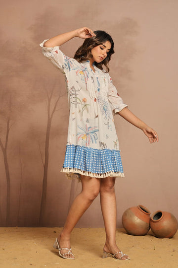 Elegant & Detailed Midi Dress