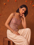 Brocade Corset Top