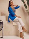 Kashmiri Embroidered Short Kurti