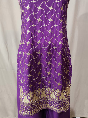 Varanga Women Ethnic Motifs Embroidered Regular Kurta with Palazzos & With Dupatta