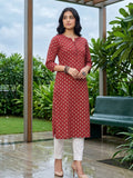 Everyday Maroon Casual Kurta
