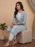 Varanga Women Ethnic Floral Printed  Kurta Wih Salwar  & Dupatta