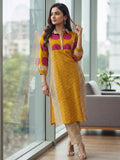 Women Geometric Printed Kurta With Trouser