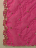 Zari Work Kurta With Sharara And Dupatta