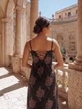 Varanga Black Colored Women Summer Dress