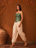 Brocade Corset Top