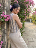 Varanga The Vintage Pinstripe Vest For Women