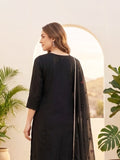 Varanga Women Floral Motif Thread Embroidered Yoke Kurta with Trouser & Dupatta