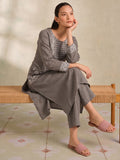 The Sandstone Lattice Women Kurta Set