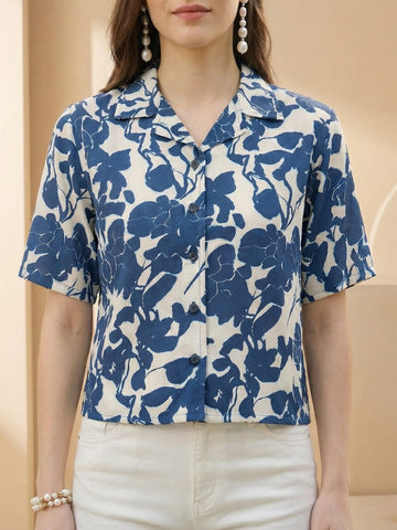 Varanga Women Summer Floral printed Top