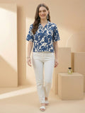 Varanga Women Summer Floral printed Top