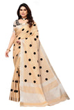 Ethnic Motifs Zari Woven Design Banarasi Saree