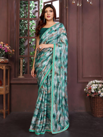 Ethnic Motifs Zari Woven Design Banarasi Saree