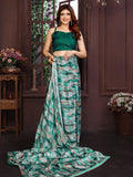 Ethnic Motifs Zari Woven Design Banarasi Saree