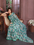 Ethnic Motifs Zari Woven Design Banarasi Saree