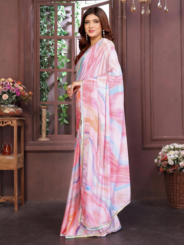 Ethnic Motifs Zari Woven Design Banarasi Saree