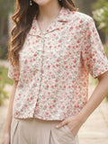 Varanga Women Summer Floral printed Top
