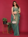 Ethnic Motifs Zari Woven Design Banarasi Saree