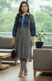 Varanga Women Printed Regular Chanderi Silk Kurta with Trousers