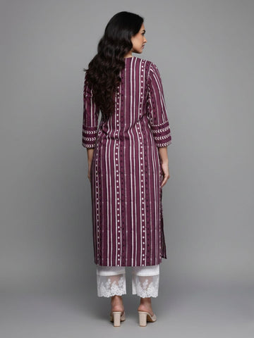 Varanga Geometric Printed Kurta