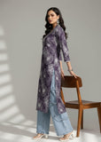 V Neck Kurta With Lace Detailing And Big Floral Print