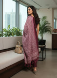 Varanga Violet Regular Round neck Kurta With Trousers & Dupatta
