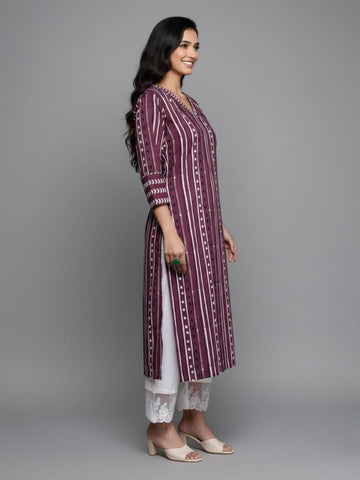 Varanga Geometric Printed Kurta