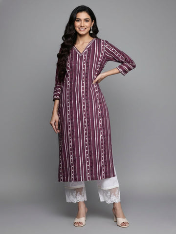 Varanga Geometric Printed Kurta
