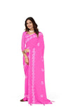 Ethnic Motifs Zari Woven Design Banarasi Saree