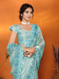 Ethnic Motifs Zari Woven Design Banarasi Saree