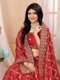 Ethnic Motifs Zari Woven Design Banarasi Saree