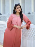 Varanga Women Ombre Coral A-Line Kurta Set