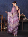Ethnic Motifs Zari Woven Design Banarasi Saree