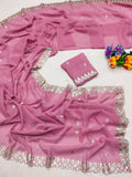 Ethnic Motifs Zari Woven Design Banarasi Saree