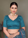 Ethnic Motifs Zari Woven Design Banarasi Saree