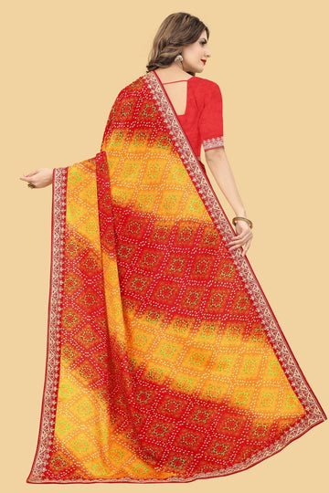 Ethnic Motifs Zari Woven Design Banarasi Saree
