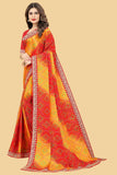Ethnic Motifs Zari Woven Design Banarasi Saree
