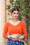Ethnic Motifs Zari Woven Design Banarasi Saree