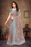 Ethnic Motifs Zari Woven Design Banarasi Saree