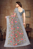 Ethnic Motifs Zari Woven Design Banarasi Saree