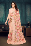 Ethnic Motifs Zari Woven Design Banarasi Saree