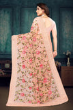 Ethnic Motifs Zari Woven Design Banarasi Saree