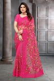 Ethnic Motifs Zari Woven Design Banarasi Saree