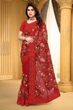 Ethnic Motifs Zari Woven Design Banarasi Saree