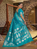 Varanga Women Woven Design Zari Silk Blend Banarasi Saree