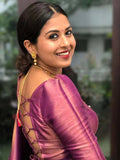 Varanga Women Banarasi Saree With Blouse Piece