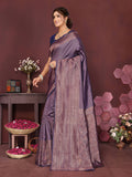 Varanga Women Banarasi Saree With Blouse Piece